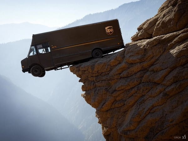 UPS Drops 14% – Likely More to Come...